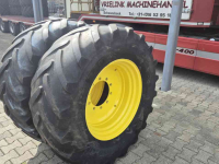 Wheels, Tyres, Rims & Dual spacers Michelin 540/65R30 11mm op John Deere velgen
