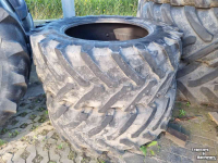 Wheels, Tyres, Rims & Dual spacers Trelleborg TM 800 540/65R34